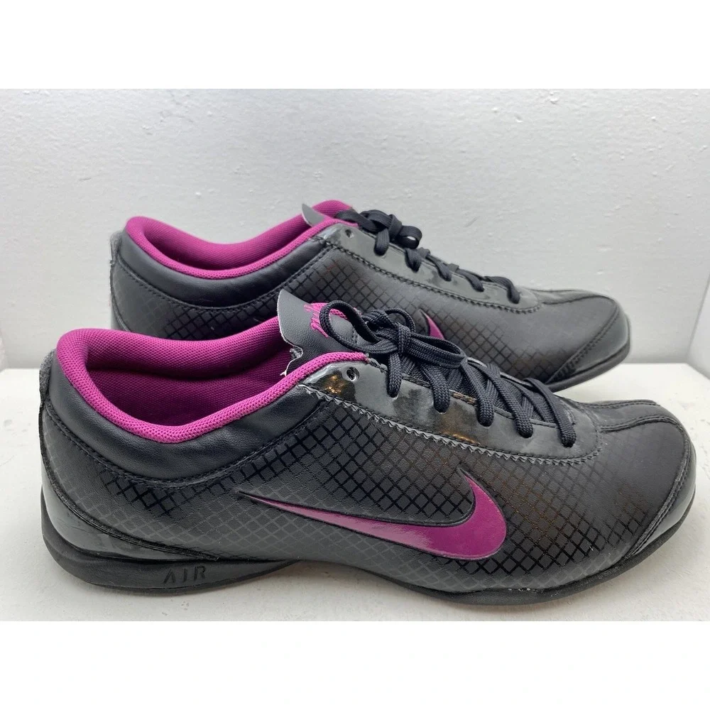 Nike Air Black Magenta Sneakers 525735-002 Womens Size 10 Retro Athletic Shoes